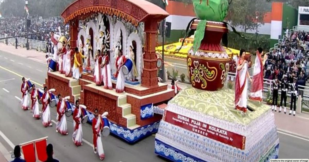 74th Republic Day parade: West Bengal tableau showcases Durga Puja